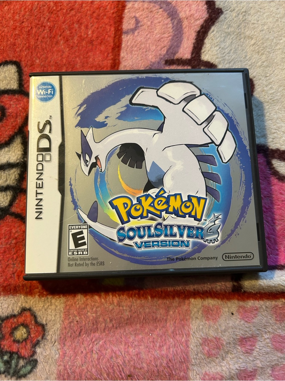 Pokemon SoulSilver Version Nintendo DS Silver Blue White
